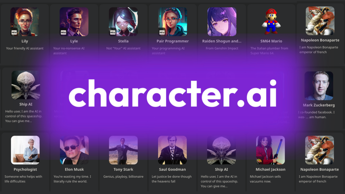 Character.AI preview