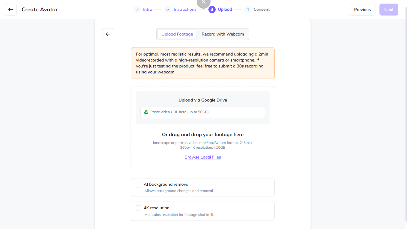 Creating your AI clone